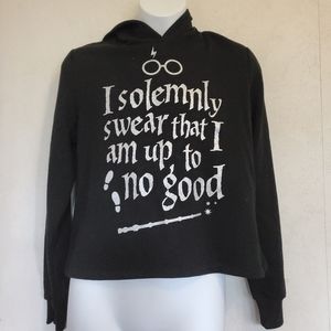 Harry Potter Hoodie New L 14 I Solemnly Swear